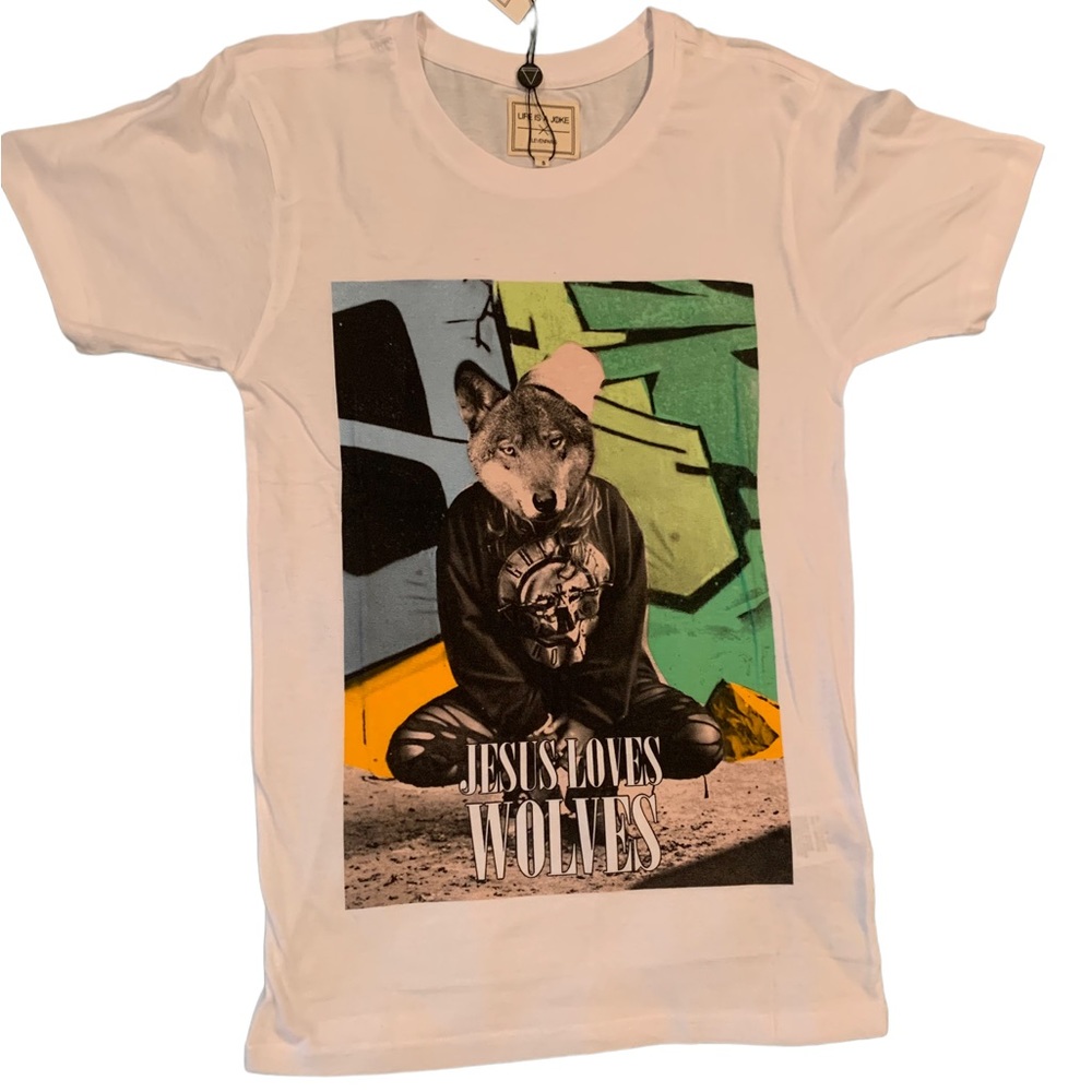 Eleven Paris X Life is a Joke Wolf Shirt